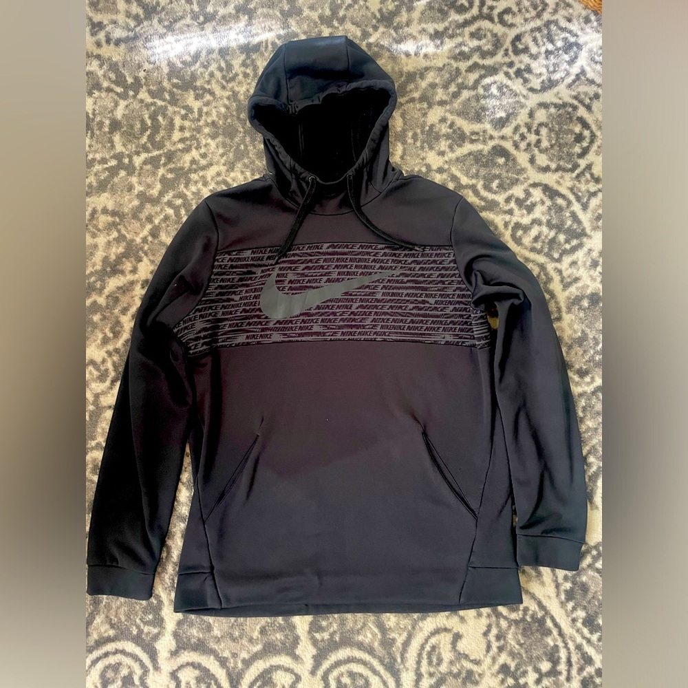 Black Nike dri fit hoodie